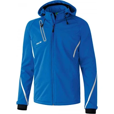 Abbildung von erima Erwachsene Jacke Softshell Function, New Royal/Weiß, M, 906402