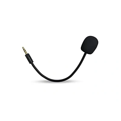 Abbildung von Ersatz Spielmikrofon für Razer Electra V2 Gaming Headset auf PS4 PS5 Xbox One PC, abnehmbares 3,5 mm Boom Mikrofon