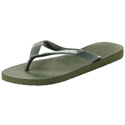 Abbildung von Havaianas Top Brasil Logo Flip Flop Unisex Erwachsene, olivgrün, 35/36 EU