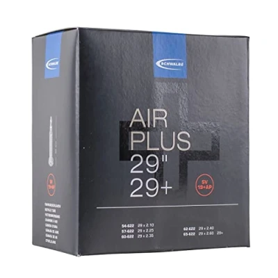 Abbildung von Schwalbe Unisex Erwachsene Schlauch SV 19+AP Air Plus, Schwarz, 29 Zoll