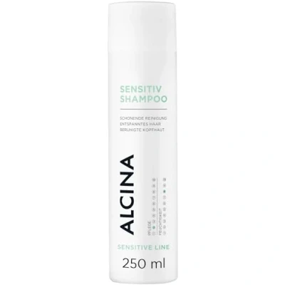 Abbildung von ALCINA Sensitiv Shampoo 1 x 250 ml schonende Reinigung für sensibles und empfindliches Haar beruhigt die Kopfhaut mit Allantoin, Aloe Vera Bisabolol