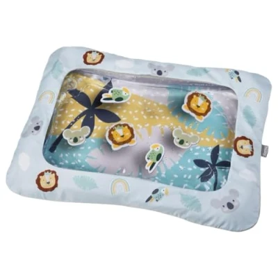Abbildung von Nuby 048526890729 Animal Adventures Water Mat Sensory Toys Interactive Play Machine Washable Cover Suitable from 6 Months Plus Baby Wassermatte, Mehrfarbig, Einheitsgröße