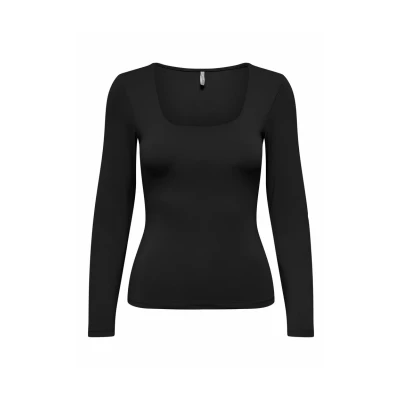 Abbildung von ONLY Langarmshirt, Damen, Größe: XS, Black