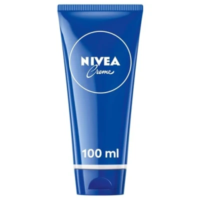 Abbildung von NIVEA Creme Tube Universalpflege, klassische Feuchtigkeitscreme für alle Hauttypen, reichhaltige Hautpflege mit hautverwandtem Eucerit (100 ml)