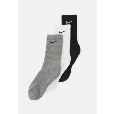 Abbildung von Nike Performance Everyday CUSH CREW 3 PACK Sportsocken, Größe: 34 38, White/carbon heather/black