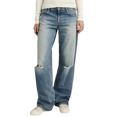 Abbildung von G STAR Damen Judee Low Waist Loose Jeans Blau (Antique Faded Blue Agave Ripped D22889 D436 G130) 32W / 30L