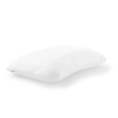 Abbildung von TEMPUR Symphony Schlafkissen Memory Foam, ergonomisches Nackenstützkissen für Rücken und Seitenschläfer, Liegefühl fest, L (63 x 43 14 cm), Weiß