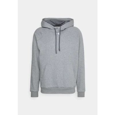 Abbildung von Under Armour Rival Kapuzenpullover, Herren, Größe: XS, Castlerock light heather/white