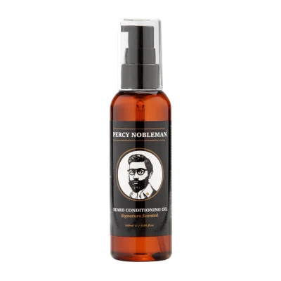 Abbildung von Percy Nobleman Beard OIL Bartpflege, Herren, Größe: 100 ml, Signature scented