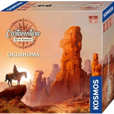 Abbildung von KOSMOS 682545 Cartaventura Oklahoma, Abenteuer Spiel, packendes Gesellschaftsspiel mit Mehreren Enden, für 1 6 Personen, ab 16 Jahre, 70 Karten, in Deutscher Sprache
