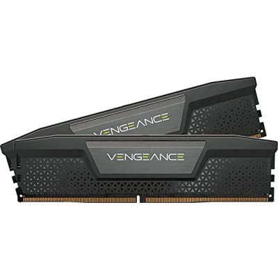 Abbildung von Corsair VENGEANCE DDR5 RAM 64GB (2x32GB) 5200MHz CL40 Intel XMP iCUE Kompatibel Computer Speicher Schwarz (CMK64GX5M2B5200C40)