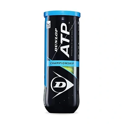 Abbildung von Dunlop Tennisball ATP Championship für Sand, Hartplatz &amp; Rasen (1x3er Dose)