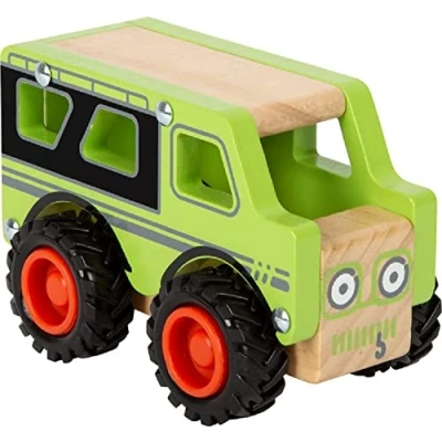 Abbildung von small foot Geländewagen, Spielfahrzeug für Kinder, mit gummierten Rädern, ab 18 Monaten, 12288