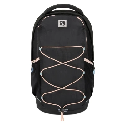 Abbildung von audetic AERO Schulranzen für Kinder, Größe: One Size, Schwarz/rosa