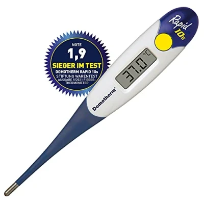 Abbildung von Domotherm Rapid 10s Fieberthermometer zur Messung der Körpertemperatur in nur 10 Sekunden