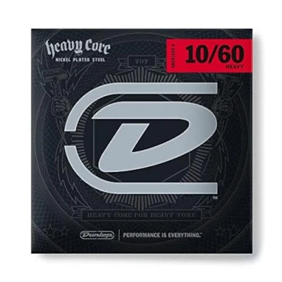 Abbildung von Dunlop Heavy Core dhcn1060 6 Zugabensaiten für E Gitarre 10 60