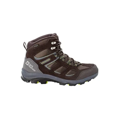 Abbildung von Jack Wolfskin Herren Vojo 3 Texapore Mid M, Dark Brown Lime, 47.5 EU