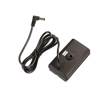 Abbildung von Fotga NP F Dummy Batterie mit DC 5,5 * 2,5 mm Adapterkabel Für Sony F550 F570 F750 F770 F960 F970 zur Stromversorgung von Video LED Lichtkameramonitor YN300 II YN 600 W260 CN 160 126
