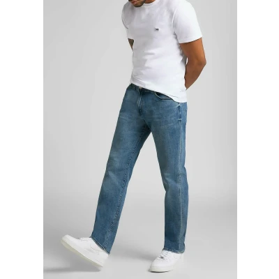 Abbildung von Lee Jeans Straight Leg, Herren, Größe: 33xL34, Blau denim