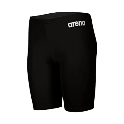 Abbildung von ARENA Jungen Boy&#039;s Team Swim Solid Badehosen Jammer, Black white, 164 EU