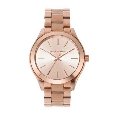 Abbildung von Michael Kors Runway Uhr roségoldcoloured, Damen, Größe: One Size, Roségold coloured
