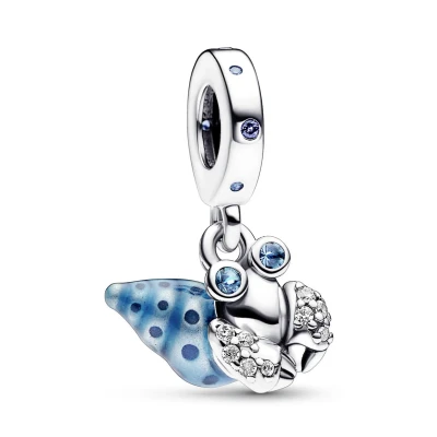Abbildung von Pandora Hermit CRAB Dangle Charm, Damen, Größe: One Size, Sterling silver