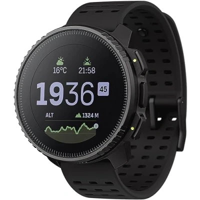 Abbildung von SUUNTO Vertical Abenteuer Uhr GPS Smartwatch, Zweifrequenz Navigation, Kostenlose Offline Karten, mit Solarladung Akkulaufzeit bis zu 65 Tagen, Militärgeprüftes Gehäuse, 100m Wasserdichtigkeit