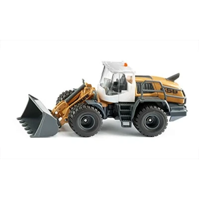 Abbildung von Siku 3561, Liebherr L 556 Radlader, 1:50, Metall/Kunststoff, Orange, Beweglicher Frontlader, Motorhaube zum Öffnen