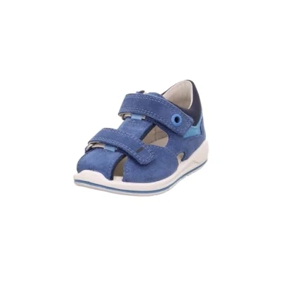 Abbildung von Superfit Boomerang Riemensandalette für Kinder, Größe: 23, Blau/hellblau Schuhe