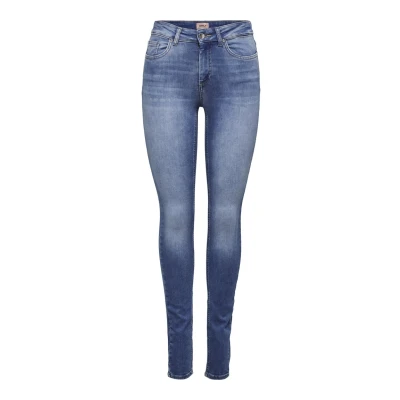 Abbildung von ONLY Onlblush LIFE MID Skinny Jeans Fit, Damen, Größe: XLx34, Medium blue denim