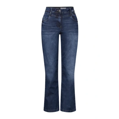 Abbildung von Cecil Damen B378654 Jeans, Mid Blue Used Wash, 30W/26L
