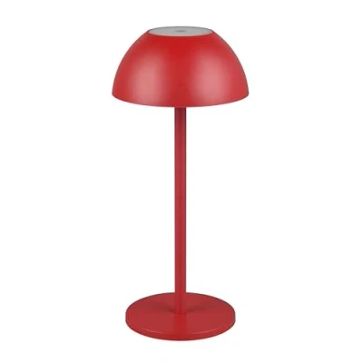 Abbildung von LED Akku Tischlampe Ricardo, rot, Höhe 30 cm, Kunststoff