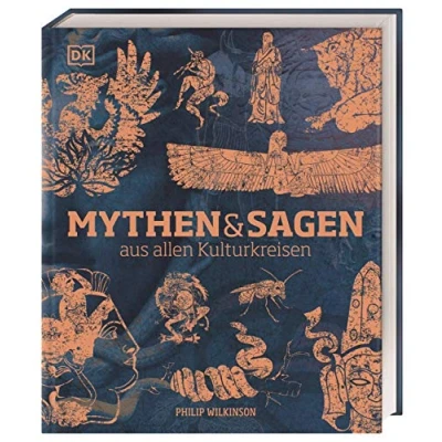 Abbildung von Mythen und Sagen aus allen Kulturkreisen: Die illustrierte Geschichte der anschaulich zusammengefasst. Porträts Hauptfiguren Mythologie. 1.500 Abbildungen