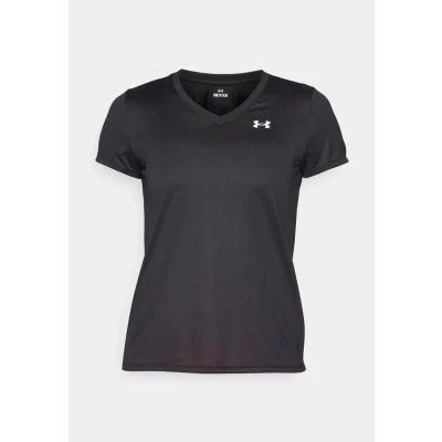 Abbildung von Under Armour TECH Solid Tshirt print, Damen, Größe: XL, Black/white