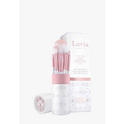 Abbildung von Luvia Cosmetics Daily Selection Pinselset, Größe: One Size, Pearl white/candy pink