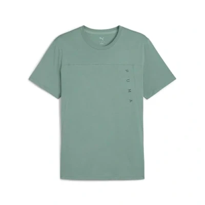 Abbildung von Puma TECH Triblend TEE Sport Tshirt, Herren, Größe: Small, Green moon