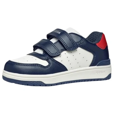 Abbildung von Geox Jungen J Washiba Boy Sneaker, Blau, 28 EU
