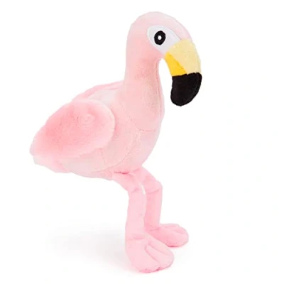 Abbildung von Zappi Co Kinder Kuschelweiches Plüschtier Perfekte kuschelige Spielgefährten für Geburtstage und besondere Anlässe(12 15cm) (Flamingo)