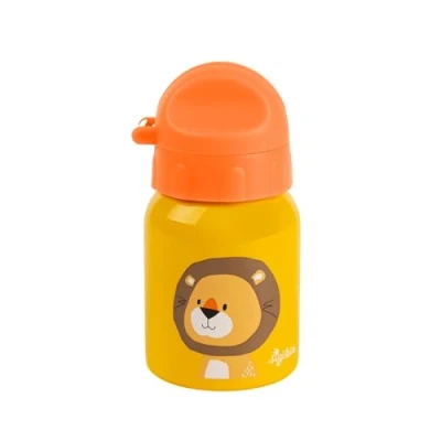 Abbildung von SIGIKID 25115 Trinkflasche Löwe Forest Kinderflasche Mädchen und Jungen Accessoires empfohlen ab 3 Jahren gelb 250ml
