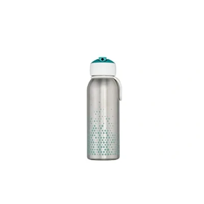 Abbildung von Mepal Thermoflasche Flip up Campus Isolierte Trinkflaschen für Kinder Edelstahl Thermosflasche 9 Stunden heiß &amp; 12 kalt BPA frei 350 ml Unicorn Glow
