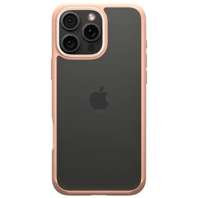 Abbildung von Spigen Ultra Hybrid TPU Back Cover Rosa/Durchsichtig Apple iPhone 16 Pro Max