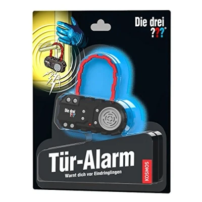 Abbildung von Die drei ??? Tür Alarm von KOSMOS, Detektiv Spielzeug, Agenten Ausrüstung für Kinder ab 8 Jahre, fragezeichen Ausrüstung, Detektivset, 3 kids spielzeug