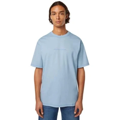 Abbildung von Scotch &amp; Soda Men&#039;s Seasonal core Relaxed fit Front Chest Logo T Shirt, Sky Blue, XL