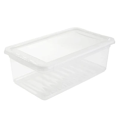 Abbildung von keeeper Aufbewahrungsbox mit Air Control System, 33 x 19,5 12 cm, 5,6 l, Bea, Transparent