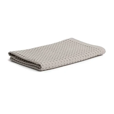 Abbildung von möve Piquée Duschtuch 70 x 140 cm aus 100% Baumwolle, cashmere