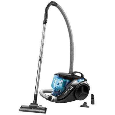 Abbildung von Rowenta RO3731 Compact Power Cyclonic Beutelloser Staubsauger Leise 750 Watt 1,5 Liter Fassungsvermögen schwarz/blau