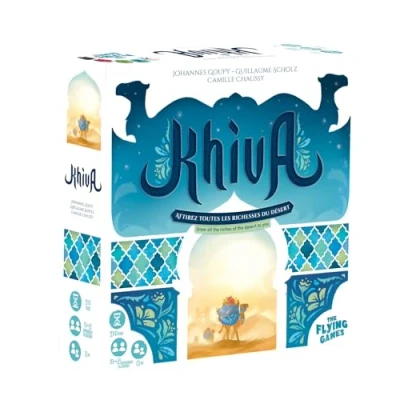 Abbildung von Blackrock Games Hiva Gesellschaftsspiel Bluff, Taktik und Reflexion ideal für Freunde Familie französische Version 2 bis 5 Spieler ab 8 Jahren Brettspiel The Flying