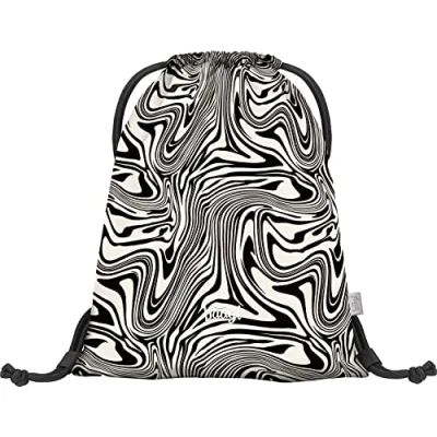 Abbildung von Baagl Turnbeutel für Mädchen und Damen Schuhbeutel, Schule Kindergarten Sportbeutel, Sportrucksack (Mixture)