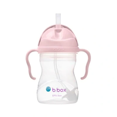 Abbildung von b.box Trinklernbecher für Jeden Winkel Flip Top, Schwerer Strohhalm, Griff, Auslaufsicher BPA Frei &amp; Spülmaschine Ab 6 M 240 ml