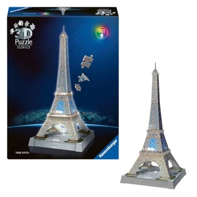 Abbildung von Ravensburger 3D Puzzle 216 Teile Leuchtender Eiffelturm
